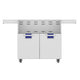 Aspire by Hestan ECD36 Double Door Grill Cart for 36-Inch Aspire Grill Head