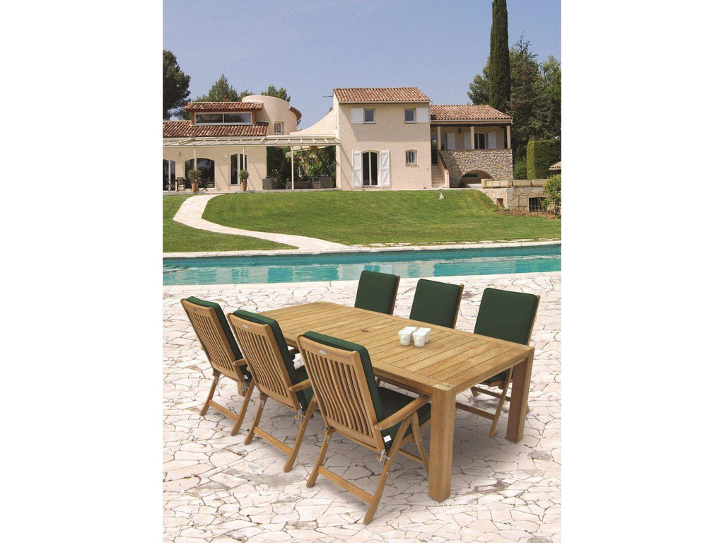 Royal Teak Collection Estate Teak Reclining Chair