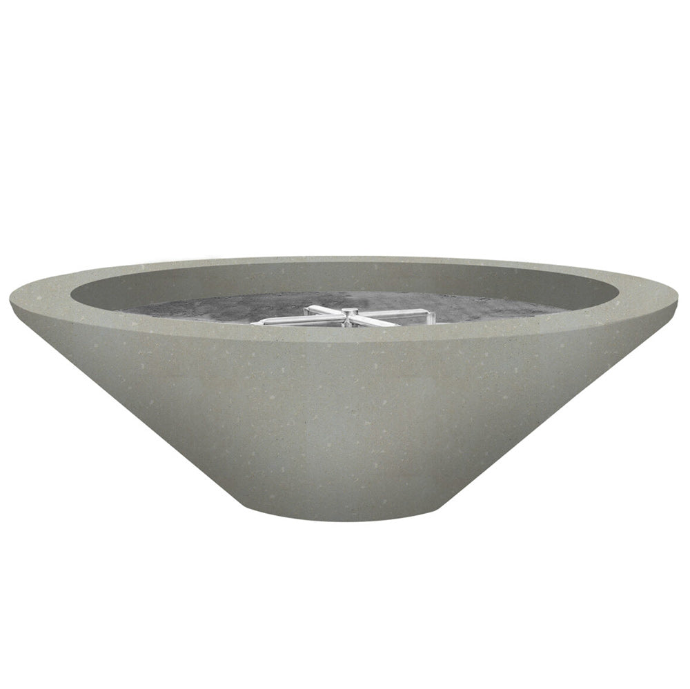 Prism Hardscapes PH-437 Embarcadero Concrete Gas Fire Pit, 31-Inch