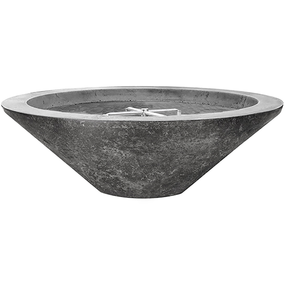 Prism Hardscapes PH-437 Embarcadero Concrete Gas Fire Pit, 31-Inch