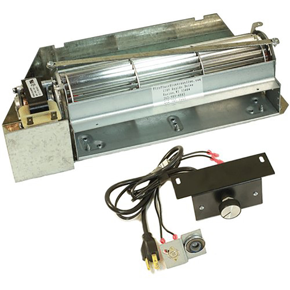 Variable speed blower kit with thermostatic snap switch and wiring harness