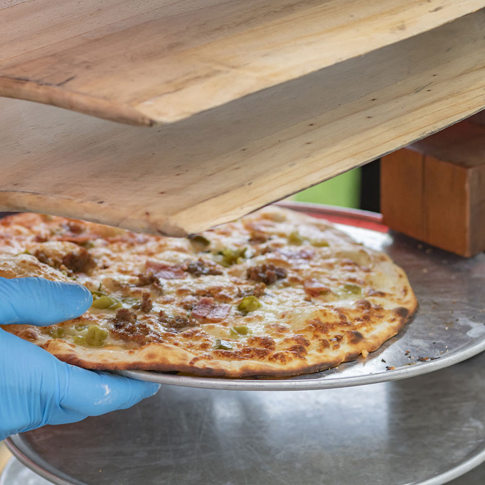 HPC Fire Forno de Pizza Set of Two Aluminum Oven Pans, 12-Inch Diameter