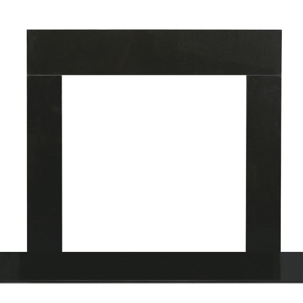 Hearth & Home Technologies 57-Inch Absolute Black Granite Stone Surround with Stone Floor