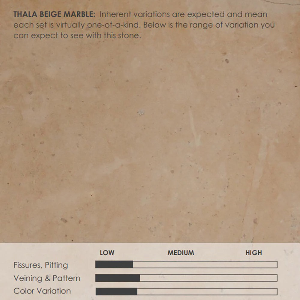 Hearth & Home Technologies 57-Inch Thala Beige Stone Surround with Stone Floor