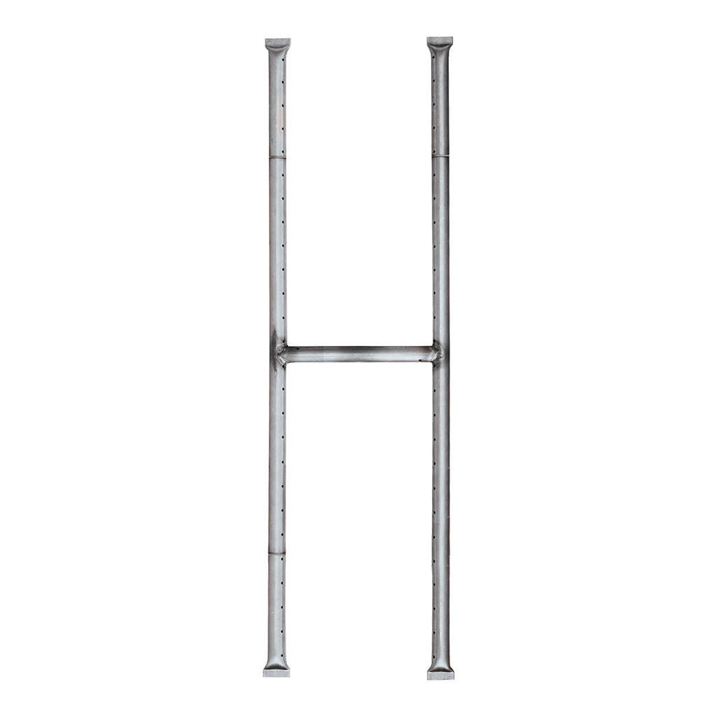 Firegear FG-HSS6 Stainless Steel H-Shaped Gas Fire Pit Burner, 6-Inch Width