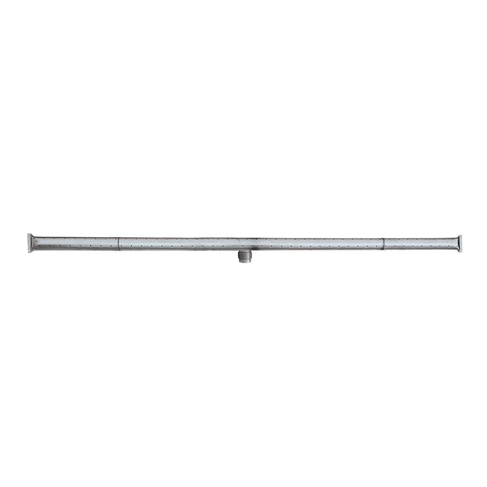 Stainless steel T-shaped gas fire pit burner bar