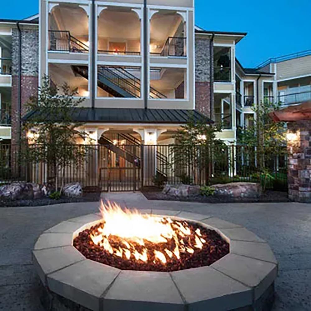 Spotix Round HPC Match Lit Fire Pit Burner Kits