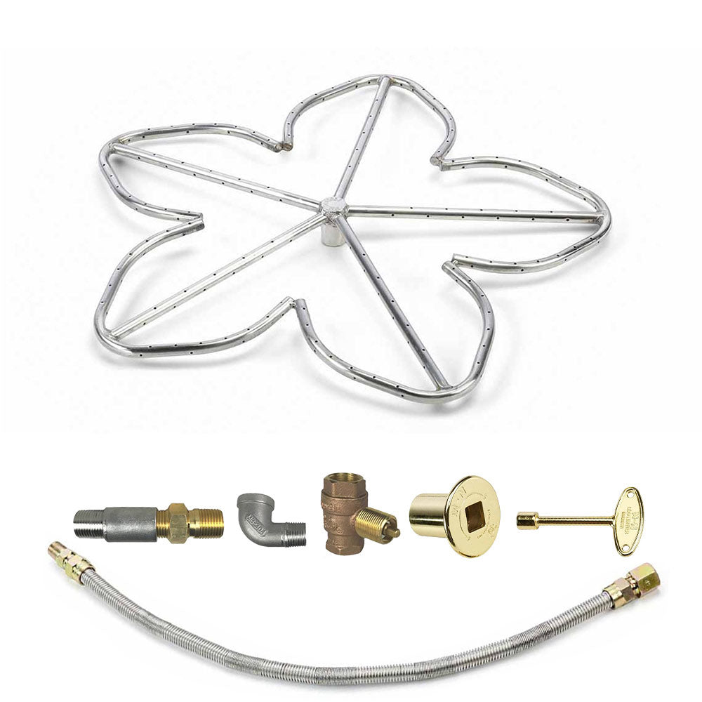 Spotix Penta HPC Match Lit Fire Pit Burner Kits