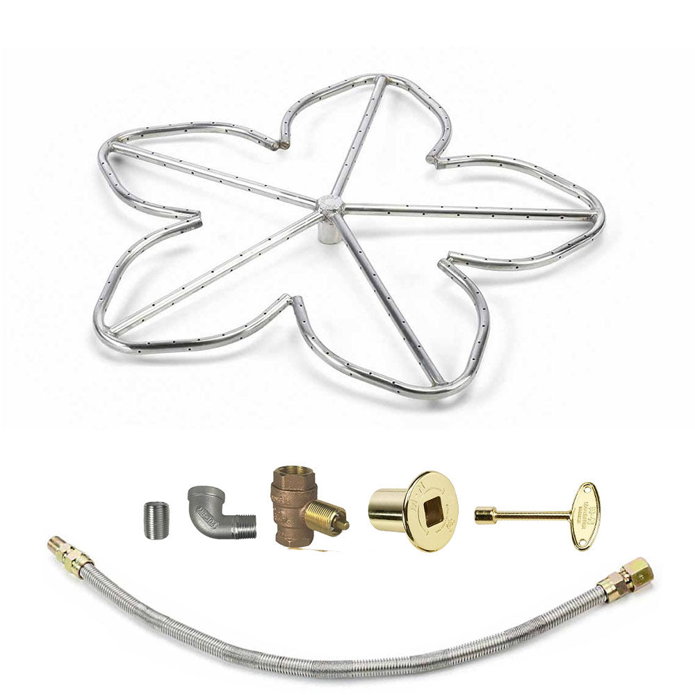 Spotix Penta HPC Match Lit Fire Pit Burner Kits