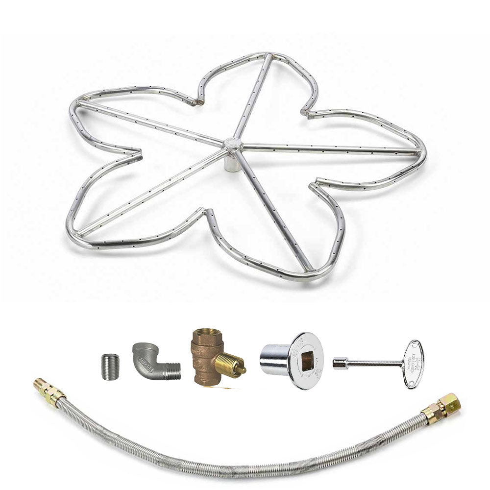 Spotix Penta HPC Match Lit Fire Pit Burner Kits