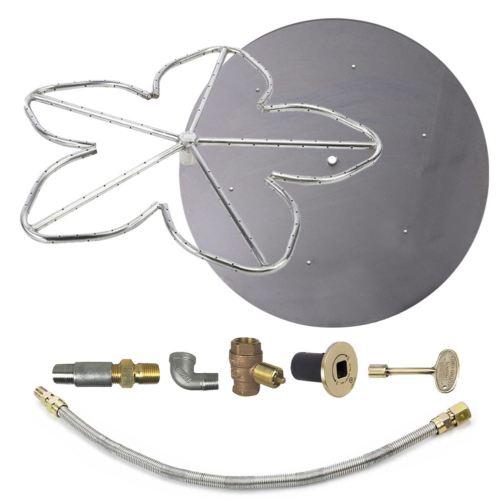 Spotix Penta HPC Match Lit Fire Pit Burner Kits