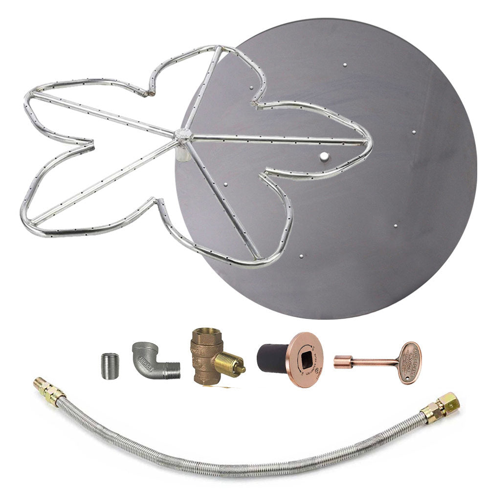 Spotix Penta HPC Match Lit Fire Pit Burner Kits