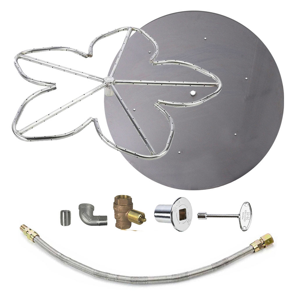 Spotix Penta HPC Match Lit Fire Pit Burner Kits