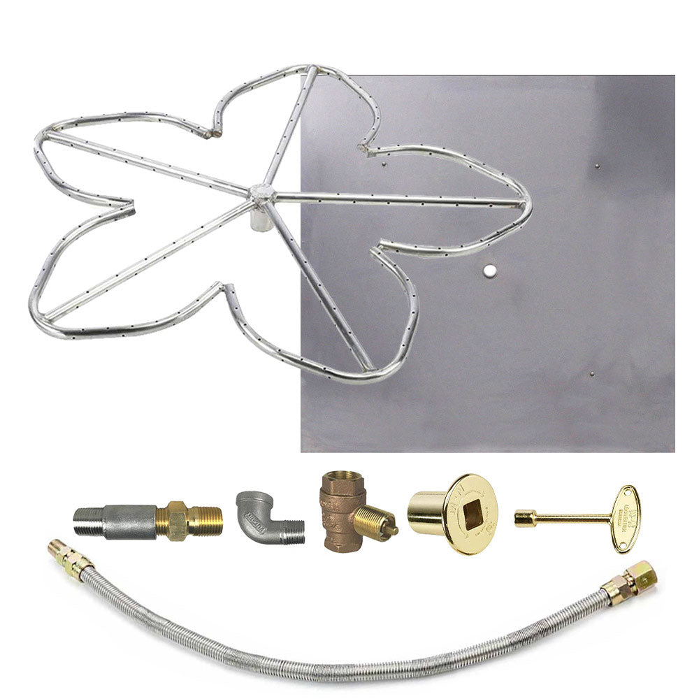 Spotix Penta HPC Match Lit Fire Pit Burner Kits