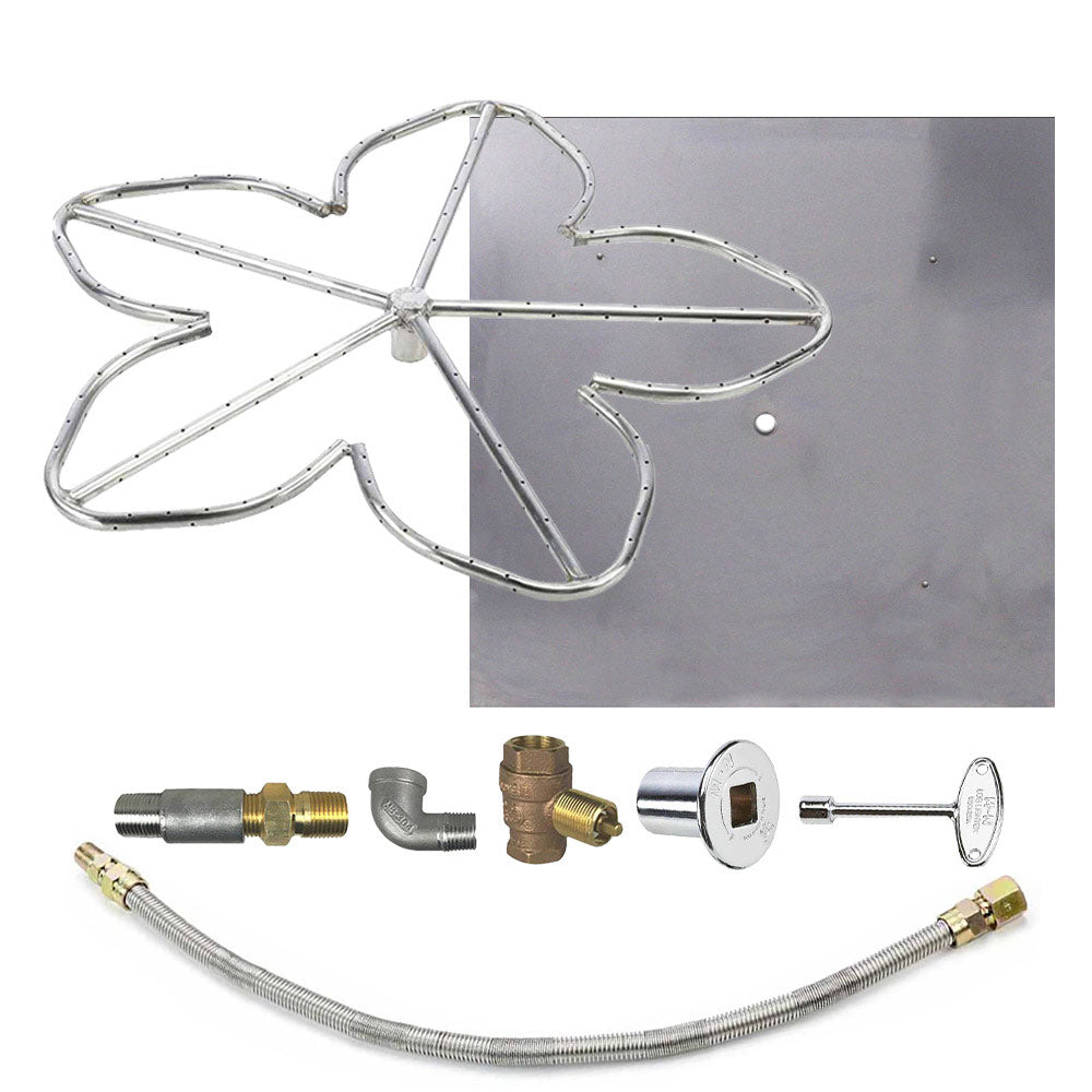 Spotix Penta HPC Match Lit Fire Pit Burner Kits