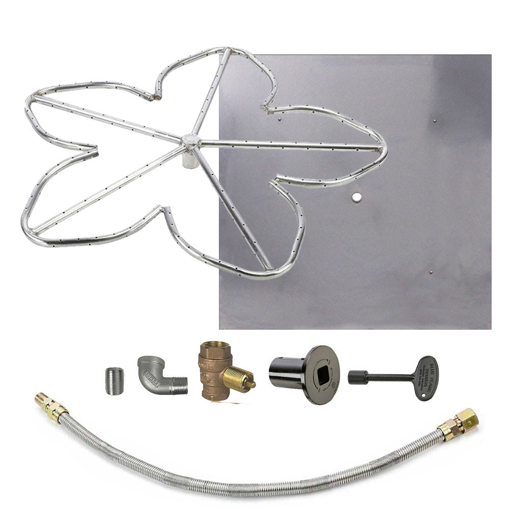 Spotix Penta HPC Match Lit Fire Pit Burner Kits