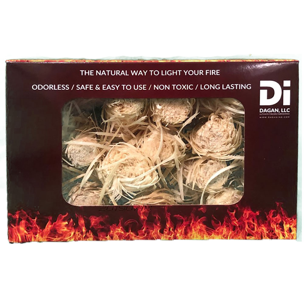 Dagan All Natural Firestarter, Wooden Wool and Paraffin Wax