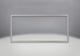 Stainless steel 1-inch finishing trim, rectangular fireplace frame border