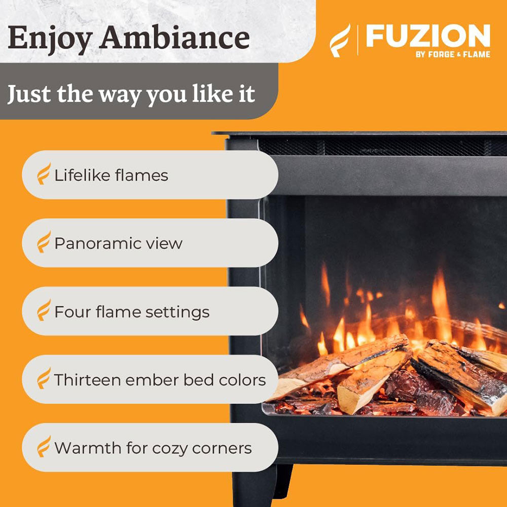 Forge & Flame Fuzion Freestanding Electric Stove