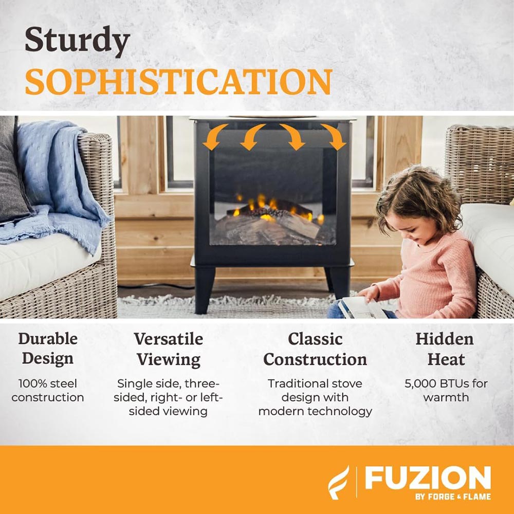 Forge & Flame Fuzion Freestanding Electric Stove