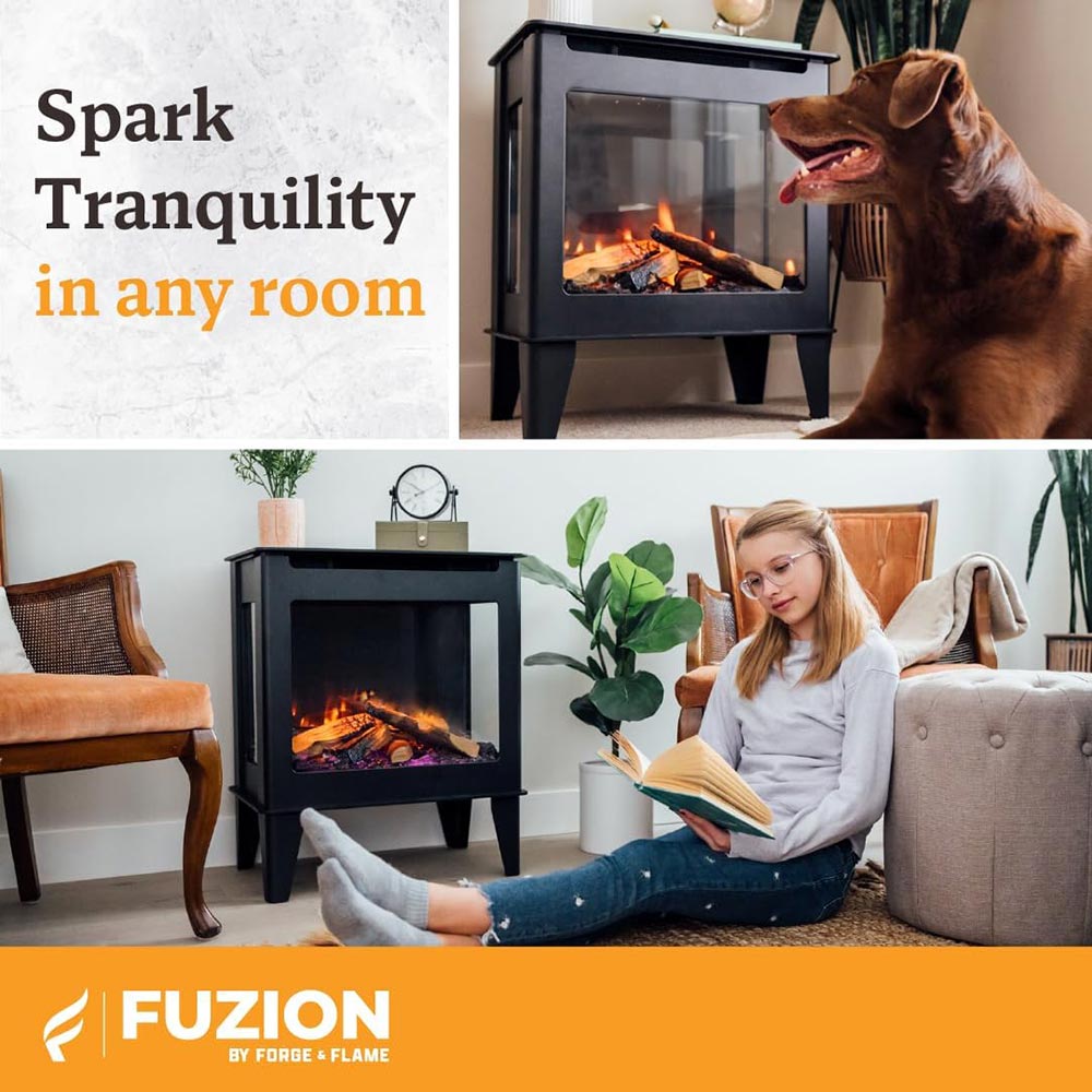 Forge & Flame Fuzion Freestanding Electric Stove