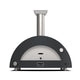 3-pizza countertop gas pizza oven in anthracite grey, arched front with ALFA badge