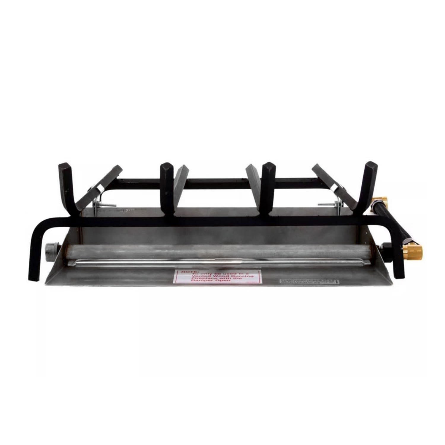 Real Fyre RRO Rugged Oak Vented Gas Log Set, Stainless Steel, ANSI Certified