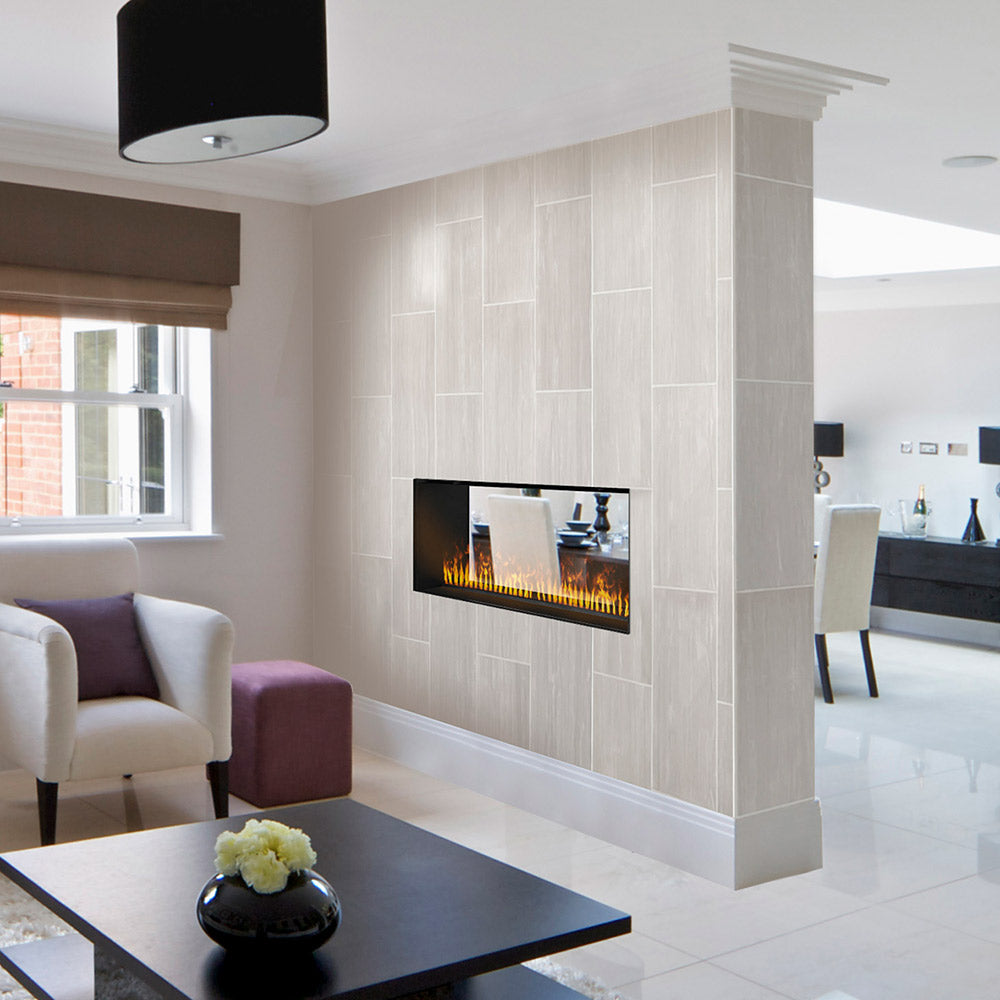 Dimplex GBF1000-PRO Opti-Myst Pro Built-In See-Through Electric Fireplace, 46.625-Inches