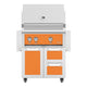 Hestan GBR30 Double Drawer and Door Freestanding Gas Grill, 30-Inch