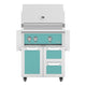 Hestan GBR30 Double Drawer and Door Freestanding Gas Grill, 30-Inch