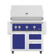 Hestan GBR36 Double Drawer and Door Freestanding Gas Grill, 36-Inch