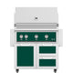 Hestan GBR36 Double Drawer and Door Freestanding Gas Grill, 36-Inch