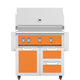 Hestan GBR36 Double Drawer and Door Freestanding Gas Grill, 36-Inch