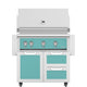 Hestan GBR36 Double Drawer and Door Freestanding Gas Grill, 36-Inch