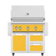 Hestan GBR36 Double Drawer and Door Freestanding Gas Grill, 36-Inch