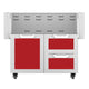 Hestan GCR36 Double Drawer and Door Cart, 36-Inches
