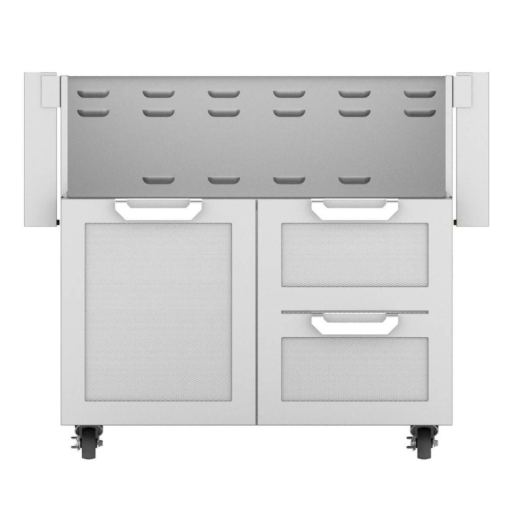 Hestan GCR36 Double Drawer and Door Cart, 36-Inches
