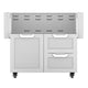 Hestan GCR36 Double Drawer and Door Cart, 36-Inches