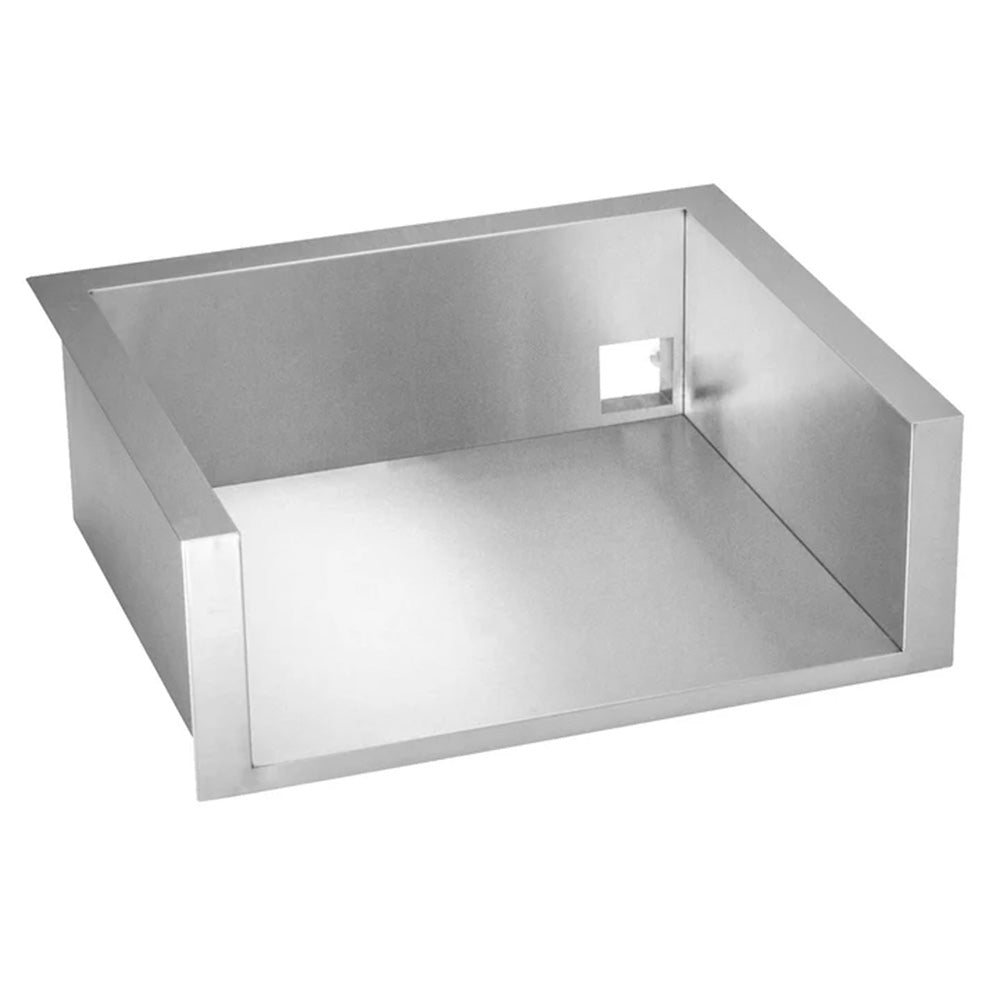 Rectangular metal insulating jacket for 36-inch grill