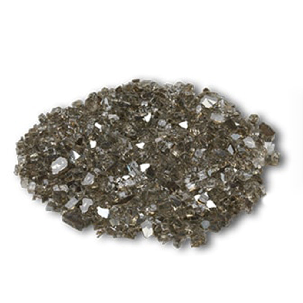 Bronze glass media, small metallic gravel pieces for media blasting