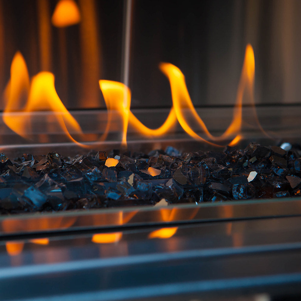 Firegear 10-Pound Broken Fireglass, 1/2 to 3/4-Inch, Crystal