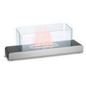 Napoleon 3-inch cover extension bracket with clear glass panel and dark base