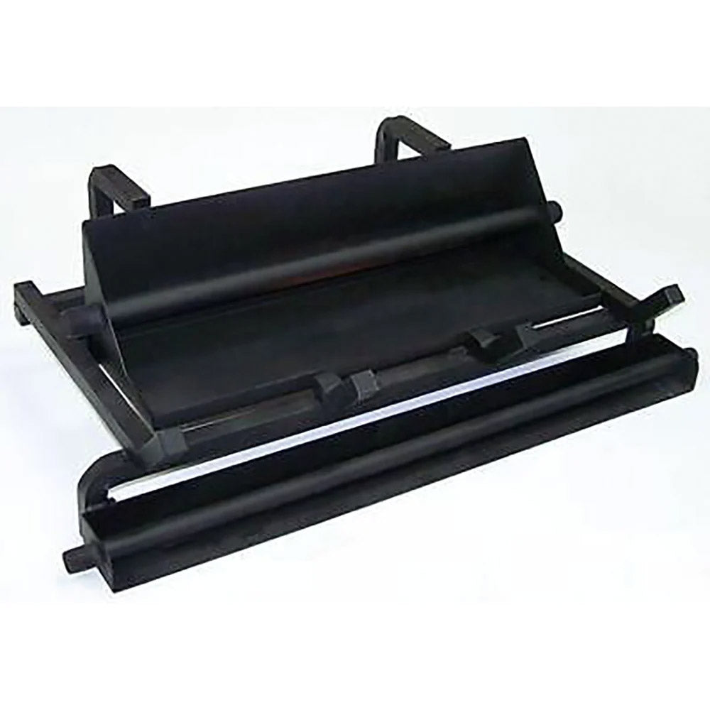 Black vented double-stack burner kit with safety pilot and remote controller