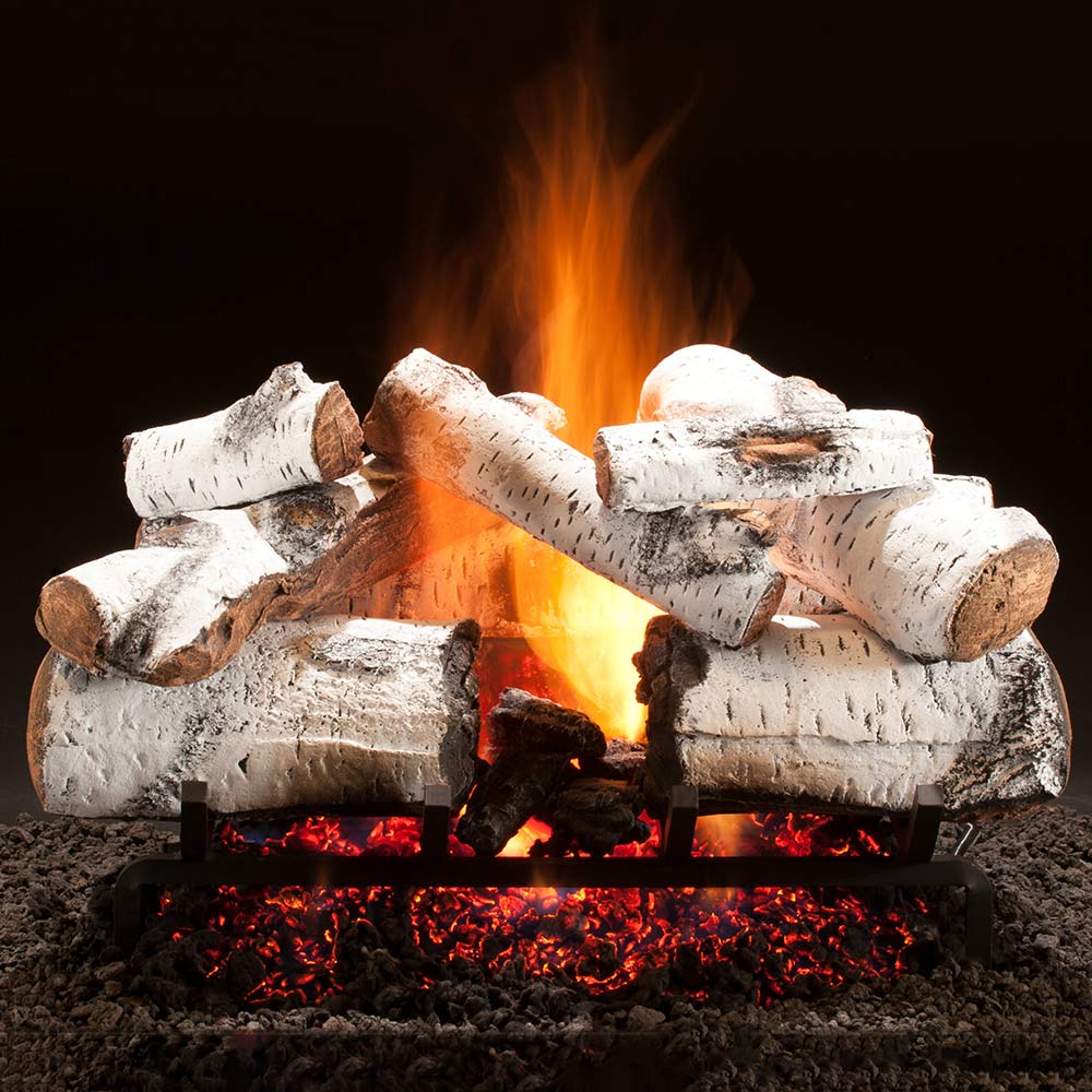 Hargrove Aspen Timbers Vented Gas Log Set with ANSI Certified Burner (HGATSAA-EHB-ANSI)