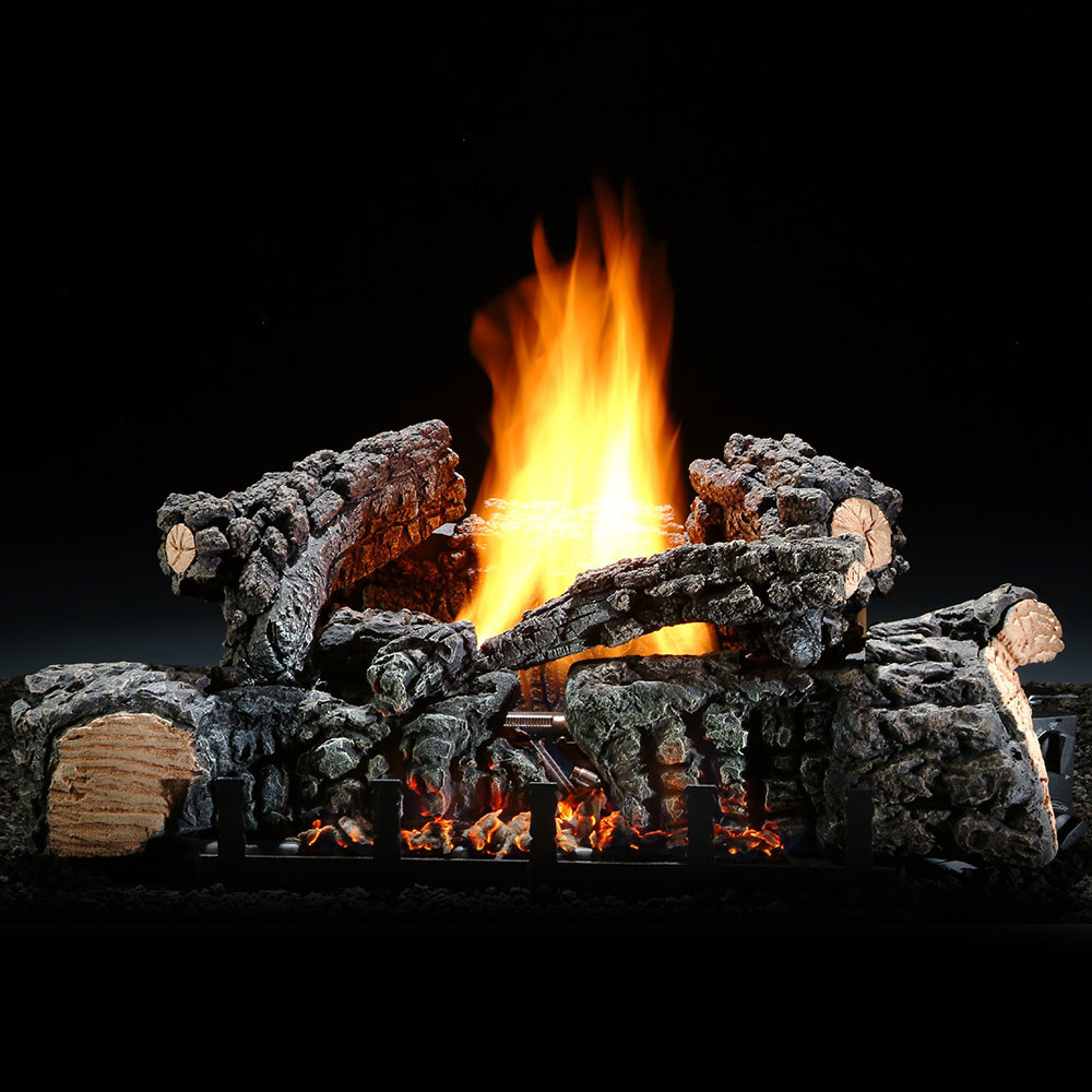 Hargrove ANSI Certified Charleston Glow Vent-Free Gas Log Set (HGEFCG)
