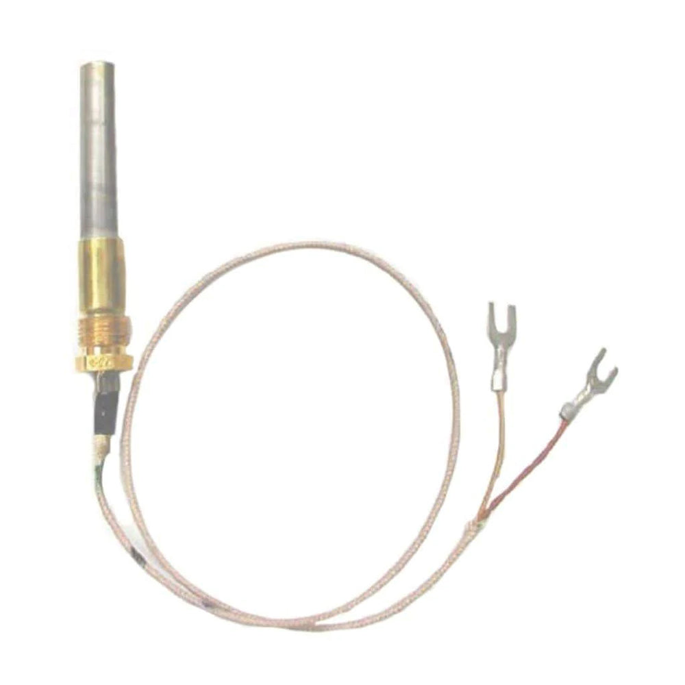 48-inch thermopile with metal sensor probe and two-wire leads with spade terminals