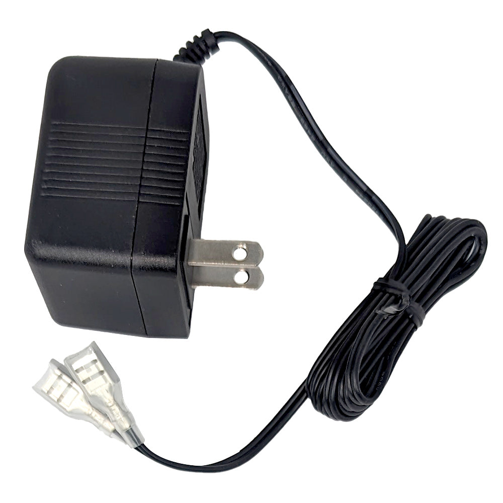 3V replacement transformer with US plug and black power cord, small connector