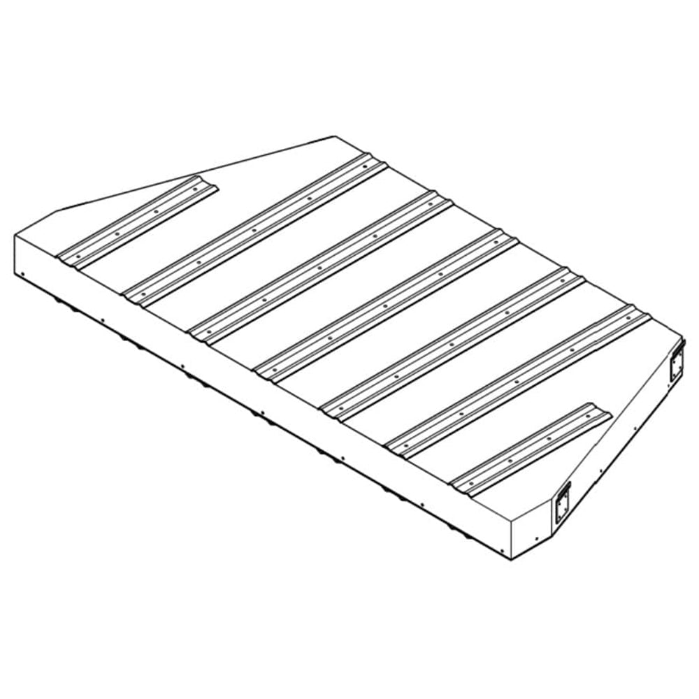 Superior 48-Inch Combustible Floor Protective Hearth Spacer for WRT8048 Wood Burning Fireplace