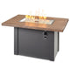 The Outdoor GreatRoom Company Havenwood Linear Gas Fire Table, 44-Inches