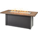 The Outdoor GreatRoom Company Havenwood Linear Gas Fire Table, 62-Inches